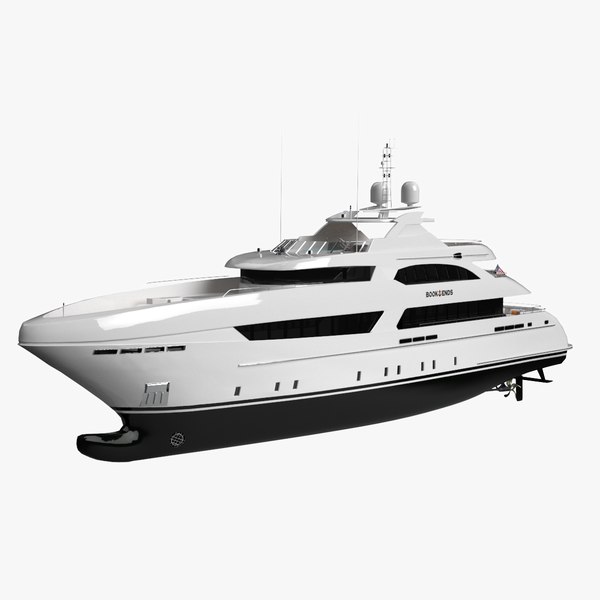 Heesen Book Ends Luxury Yacht 3D model TurboSquid 1781932