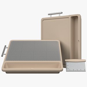 Food Cutting Board 3D model