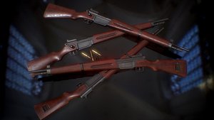 3D mas 36 rifle model