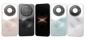 3D HUAWEI Mate 80 All Colors model