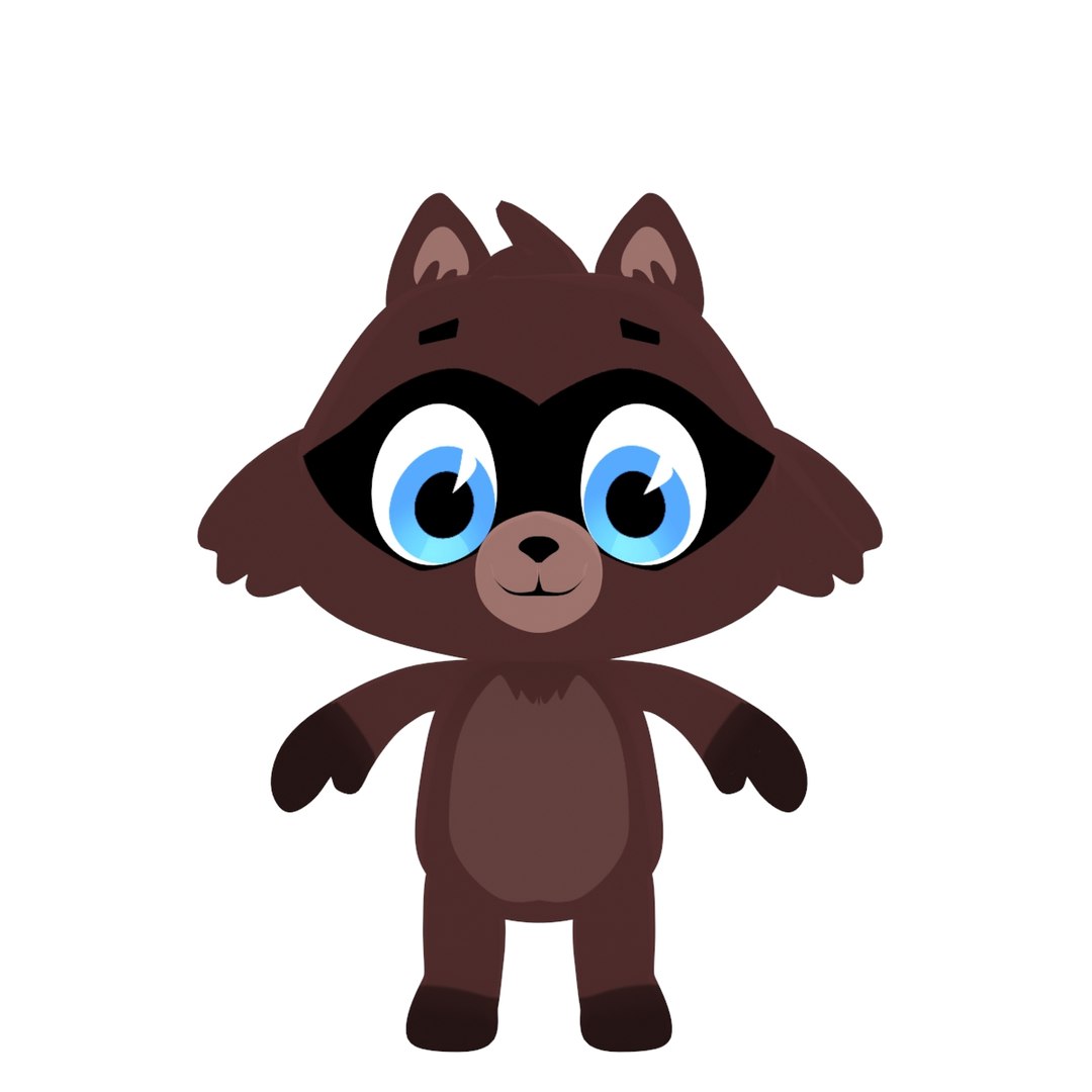 Raccoon Cartoon Max