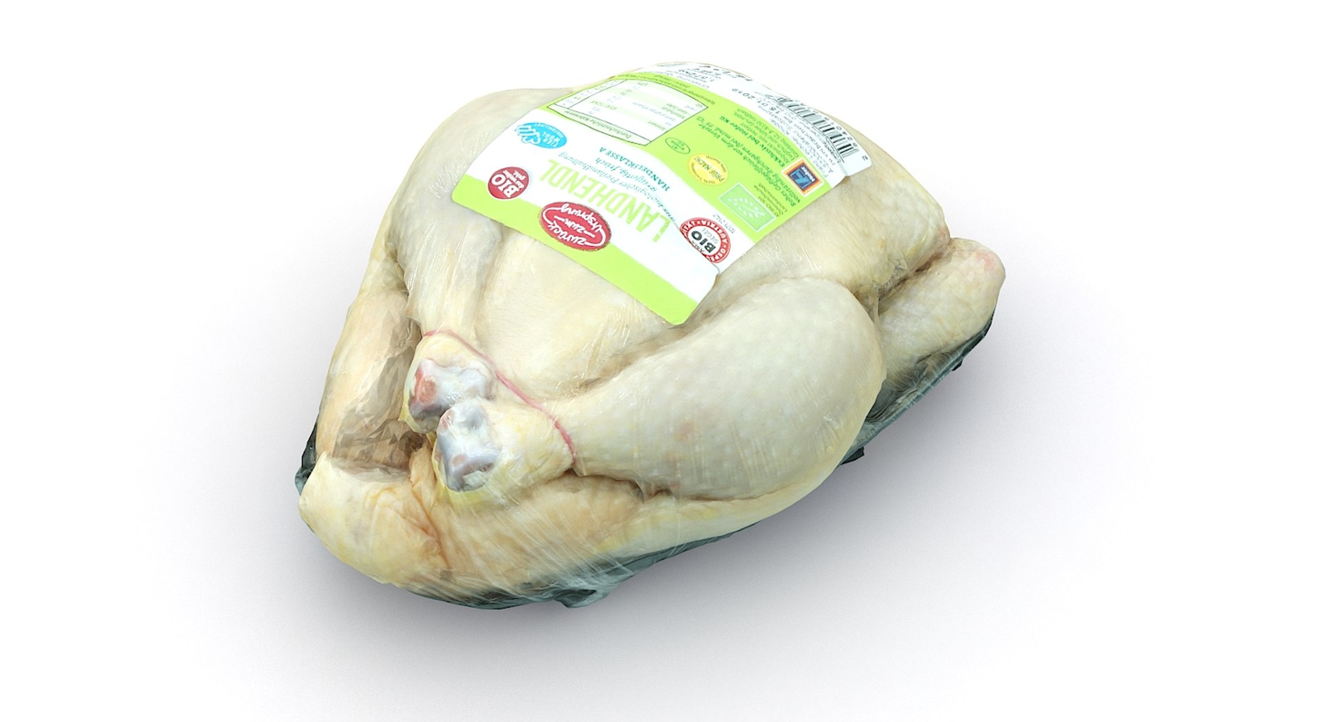 3D Packed Chicken Model - TurboSquid 1365681