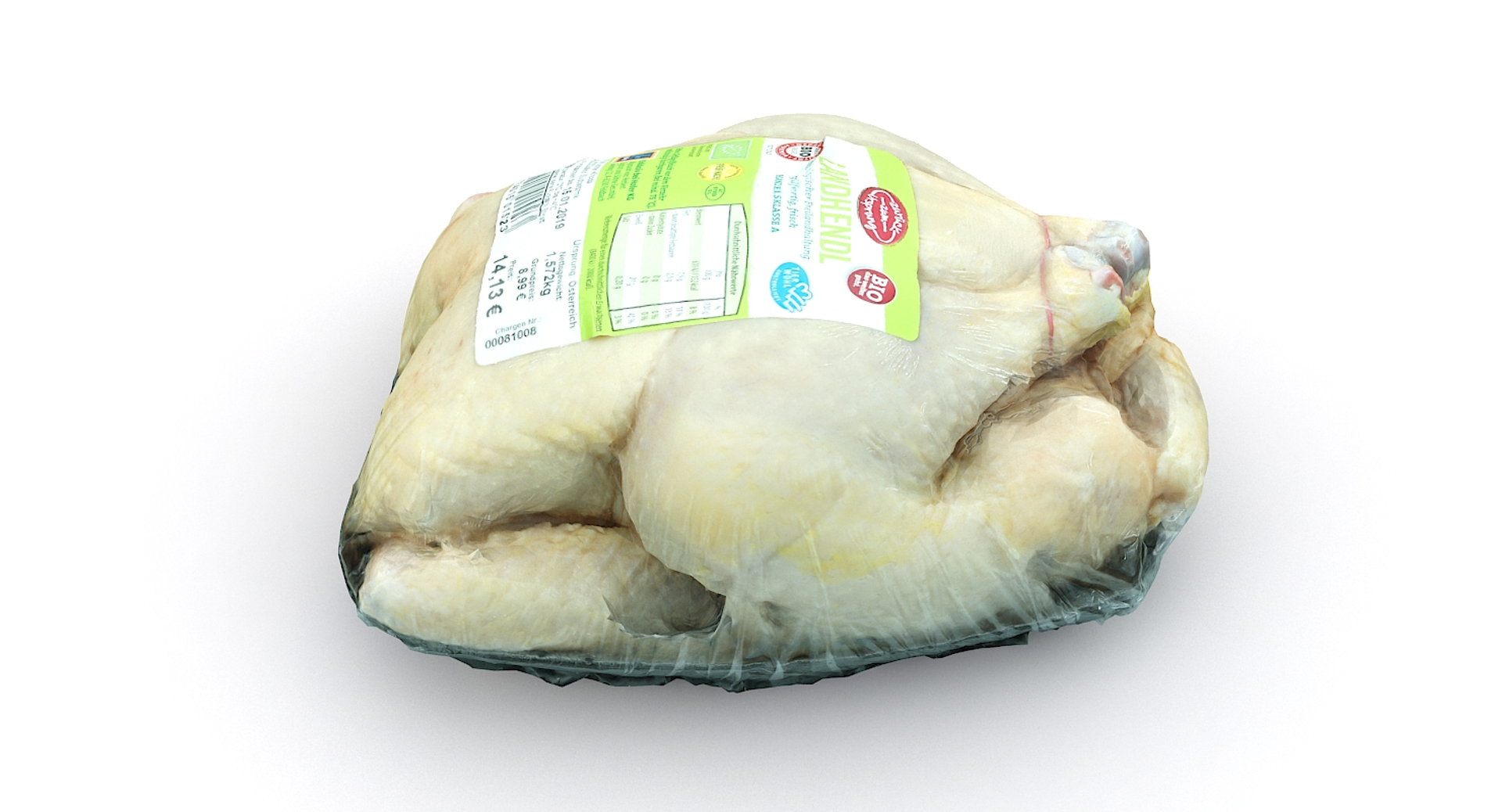 3D Packed Chicken Model - TurboSquid 1365681