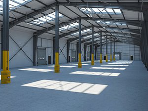 3D model warehouse interior exterior