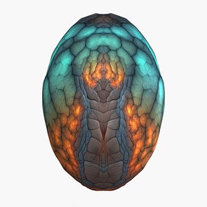 3D Alien Mineral 6 model
