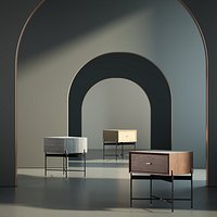 Furniture Bedside cabinet 001