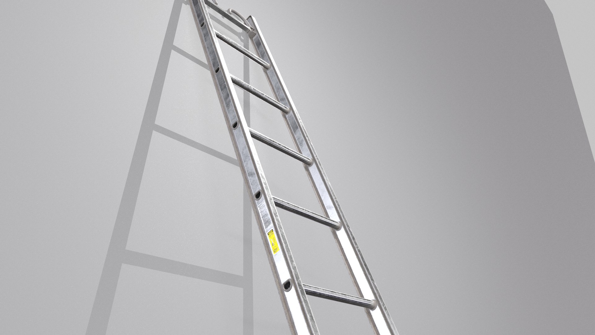 3D Ground Ladder - TurboSquid 1760049