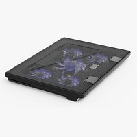 Laptop Cooling Stand with Blue LED Light