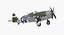 WWII Fighter Aircraft 3D Models Collection