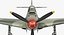 wwii fighter aircraft 3D model