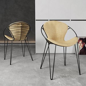3D chair joli wire model