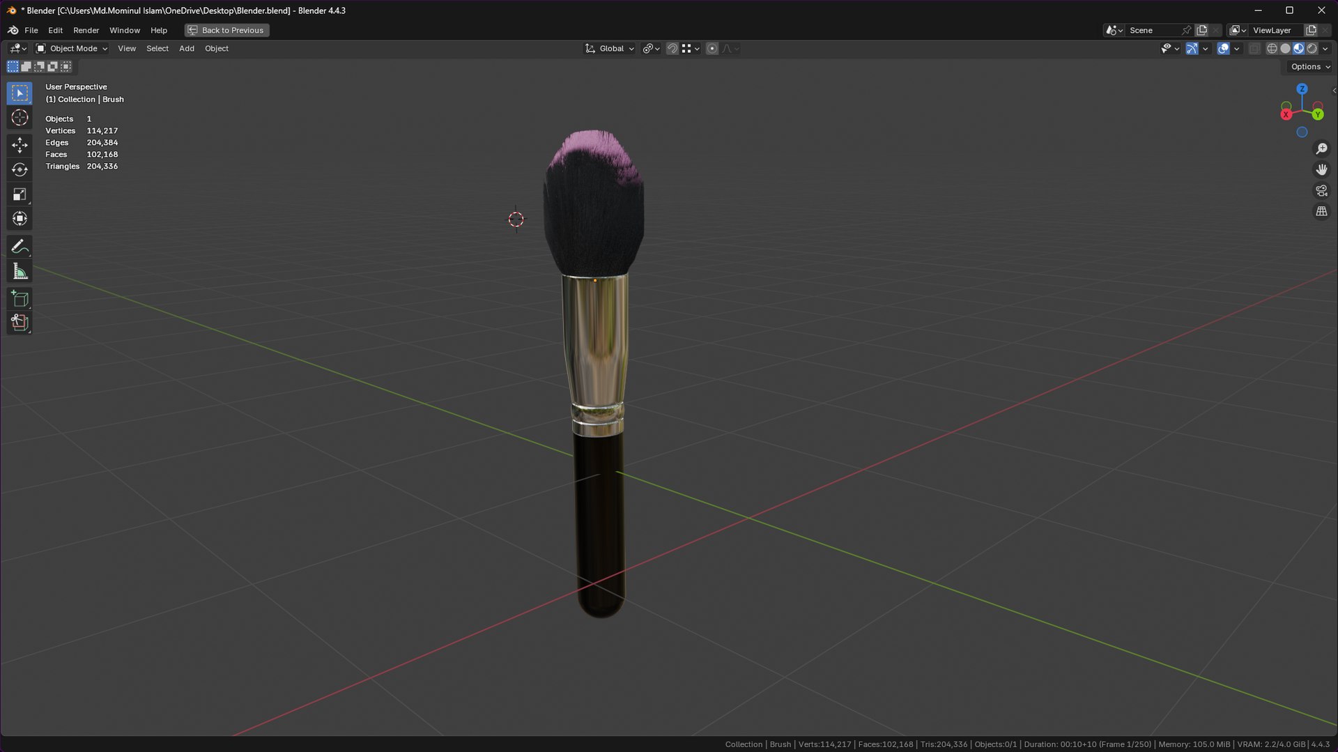 Make Up Brush PBR 21 model https://p.turbosquid.com/ts-thumb/sz/70MAbh/79/screenshot20250621002530/png/1750443997/1920x1080/fit_q87/f20734081b1a1ebf67ce60c7bec6fb758ddf0b67/screenshot20250621002530.jpg
