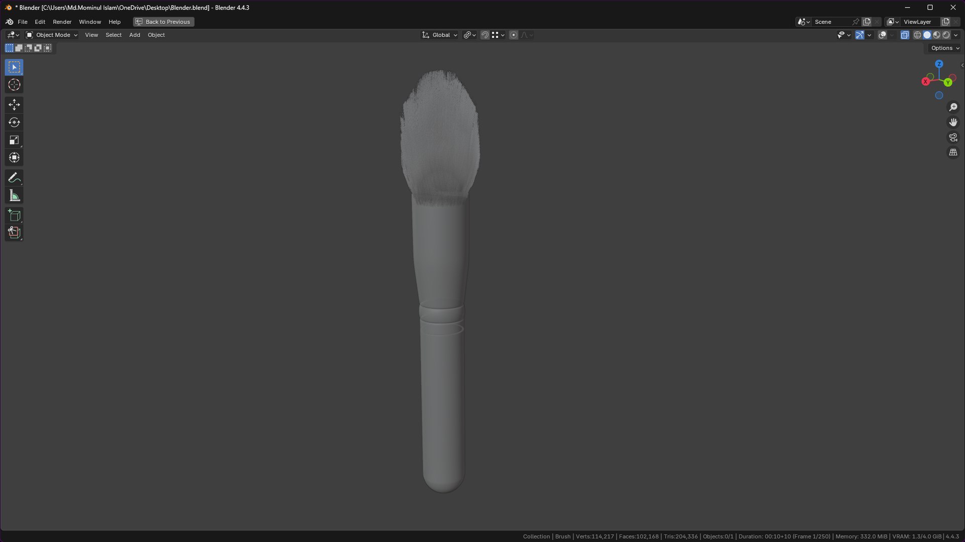 Make Up Brush PBR 21 model https://p.turbosquid.com/ts-thumb/sz/70MAbh/yE/screenshot20250621002459/png/1750444004/1920x1080/fit_q87/ec8e1e6135d07ef6606395fb90441bceed09df16/screenshot20250621002459.jpg