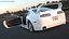 Toyota Supra 3000GT TRD Vented Hood Edition White Rigged for Cinema 4D