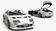 Toyota Supra 3000GT TRD Vented Hood Edition White Rigged for Cinema 4D