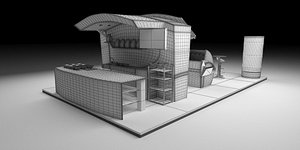 fair bakery 3D model