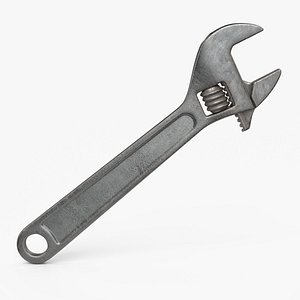 Adjustable Wrench Glossy Fingerprint