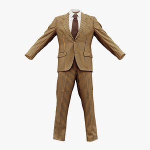Suit F Full Closed 3D model