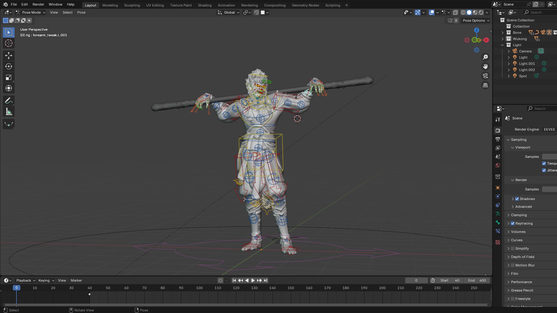 3D Black Myth Wukong Rigged - TurboSquid 2290132