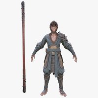 Black Myth Wukong Rigged