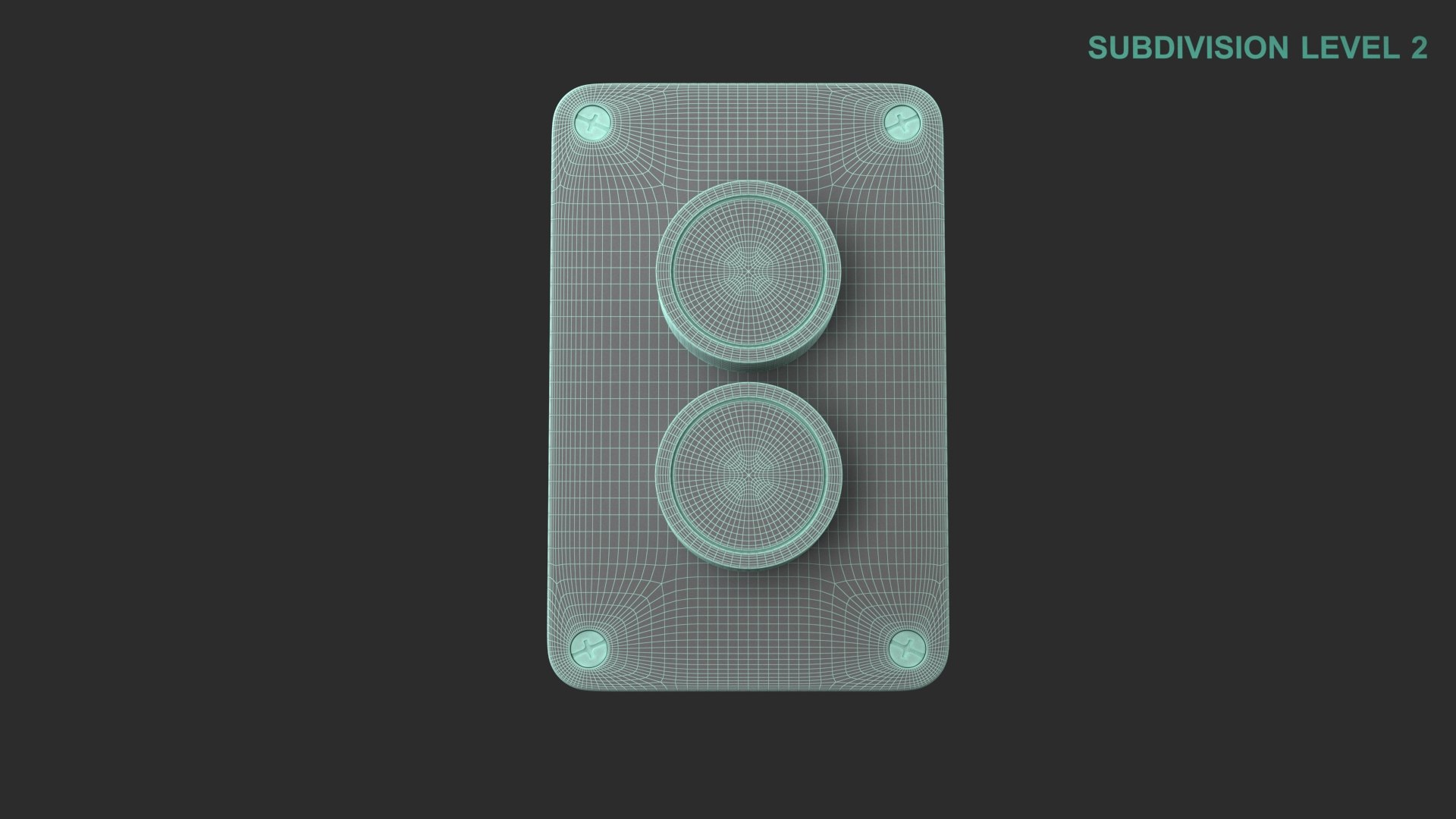 Pushbutton Switch 3D Model - TurboSquid 1968489