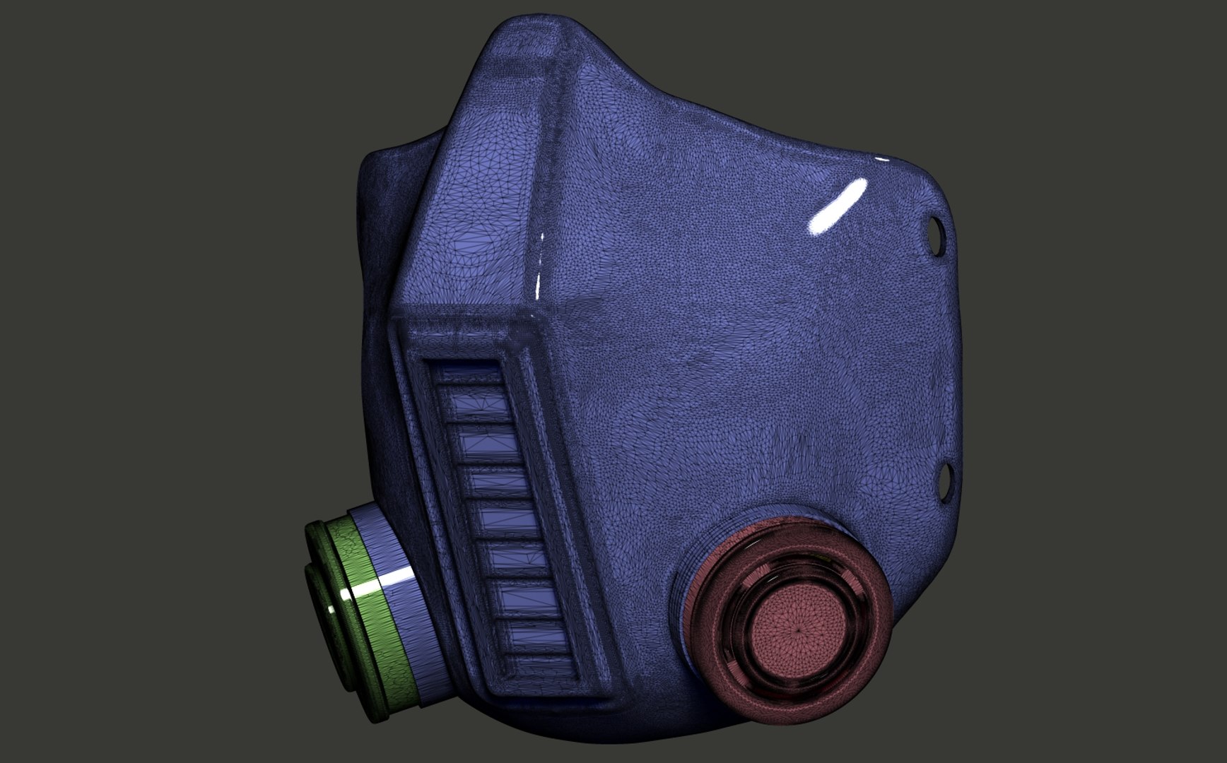 Free 3D Antivirus Mask Model - TurboSquid 1527025