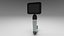 Videolaringoscopio médico con hojas intercambiables