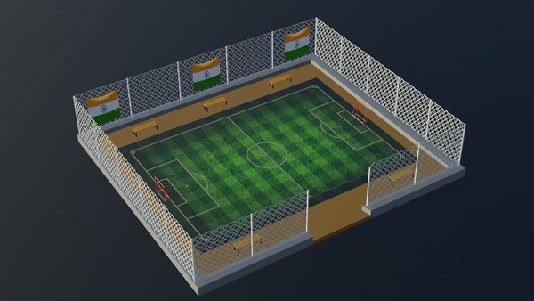 Soccer Stadium - India 3D