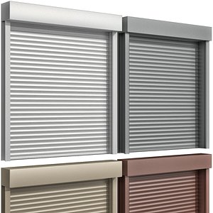 Blind roll shutter for windows and doors model