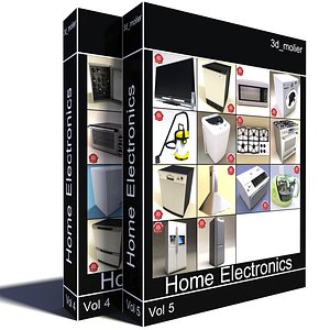home electronics v6 3d model