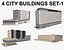 3D city building model