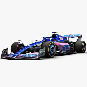 3D model F1 Alpine A523 2023