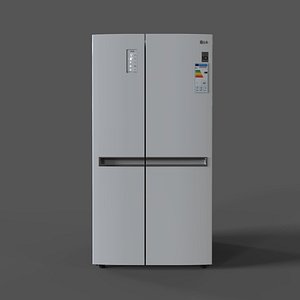 Refrigerator LG GC-B247 SVDC White