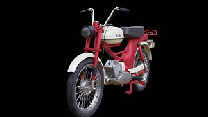 3D moped riga model