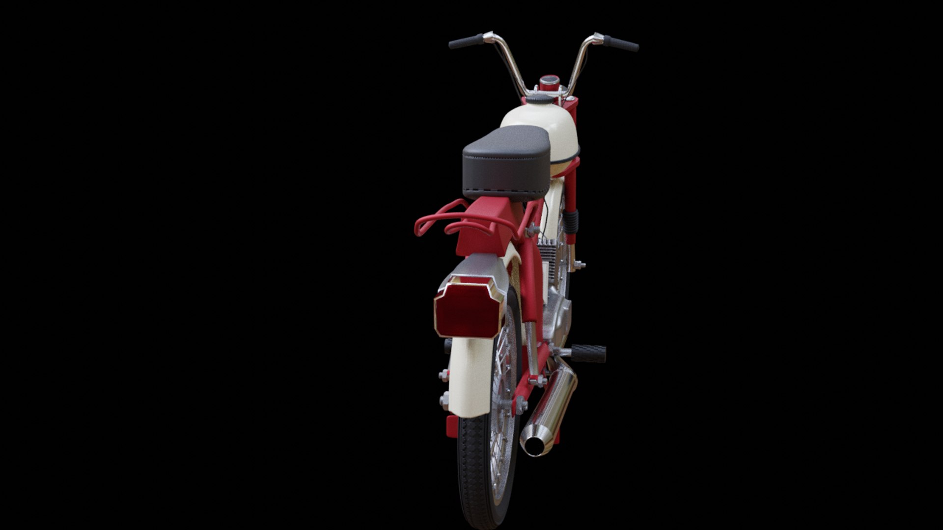 Simson S51 / Moped / Mokick / Roller / motorcycle / Modell by Mart80, Download free STL model