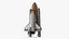 Space Shuttle with External Tank and Solid Rocket Boosters