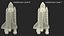 Space Shuttle with External Tank and Solid Rocket Boosters
