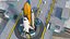 Space Shuttle with External Tank and Solid Rocket Boosters