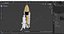 Space Shuttle with External Tank and Solid Rocket Boosters