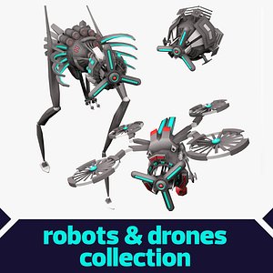 Sci-Fi Robots Collection