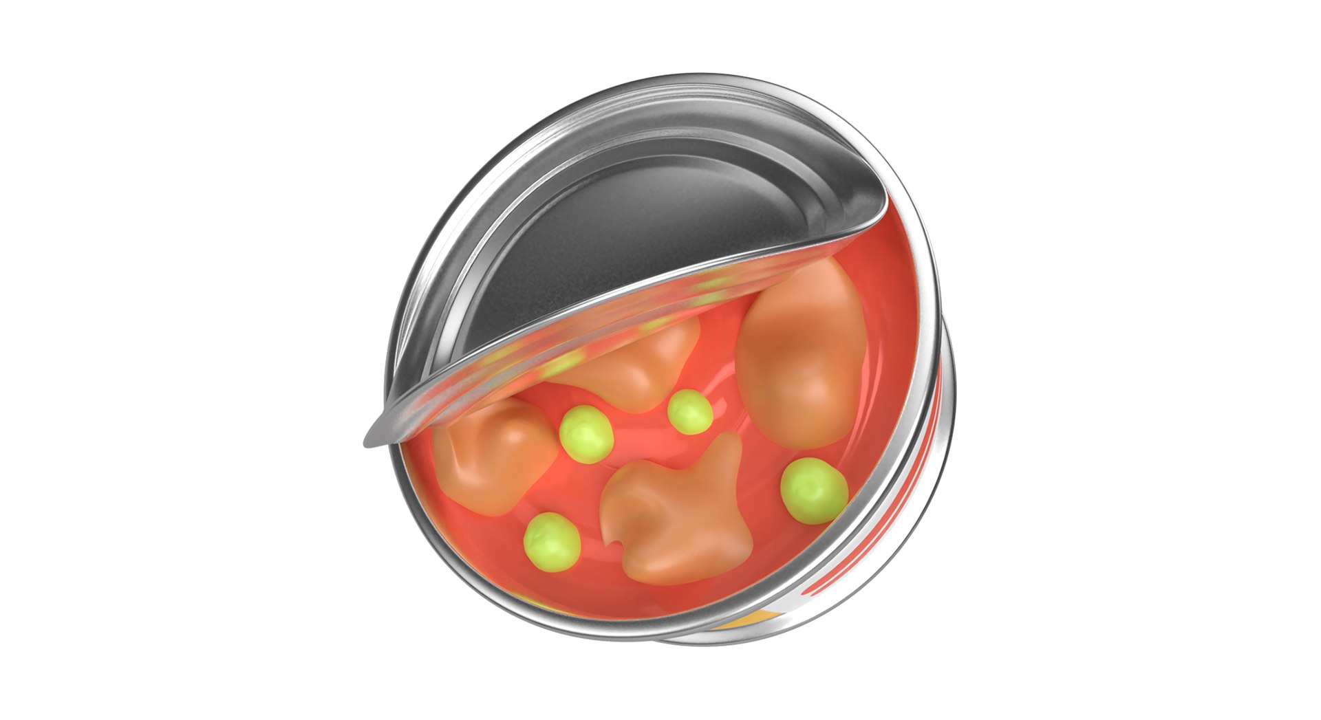 Canned Food 3D Illustration Icon 3D Model TurboSquid 1954493