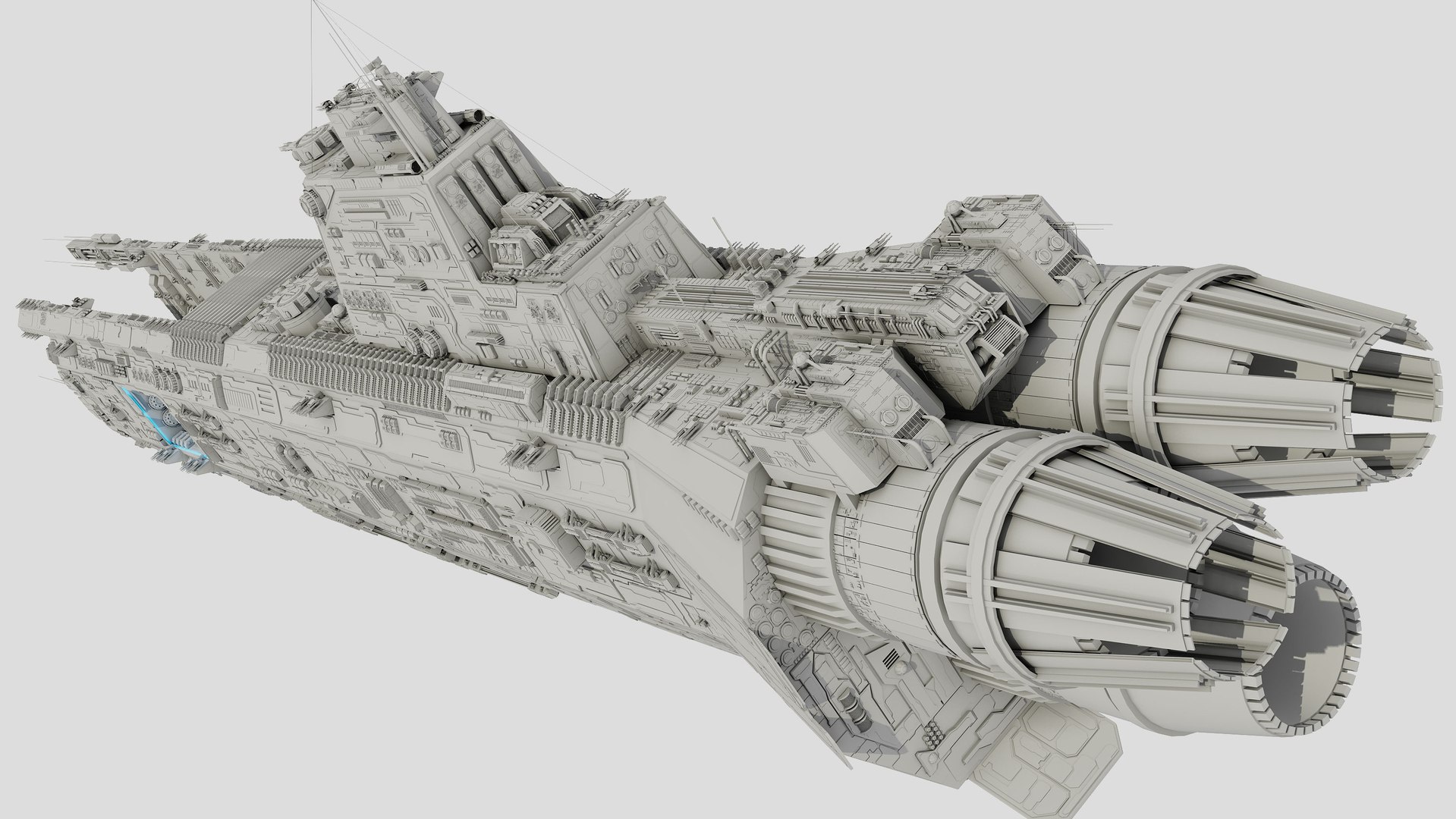 3d Space Carrier Saratoga Class