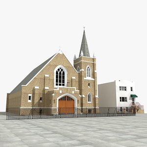 Saints Cyril and Methodius Roman Catholic Church elevation