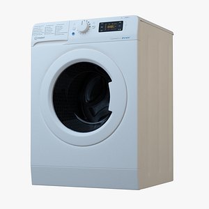 Washer Indesit 81282L 3D model