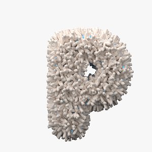 light letter 3D model