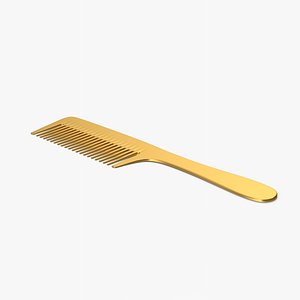 Gold Hairbrush