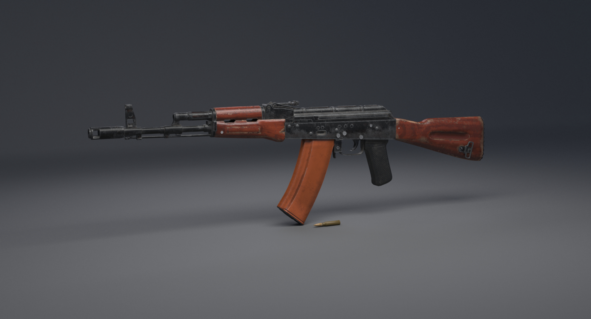 Ak-74 Rifle Assault 3D - TurboSquid 1274211