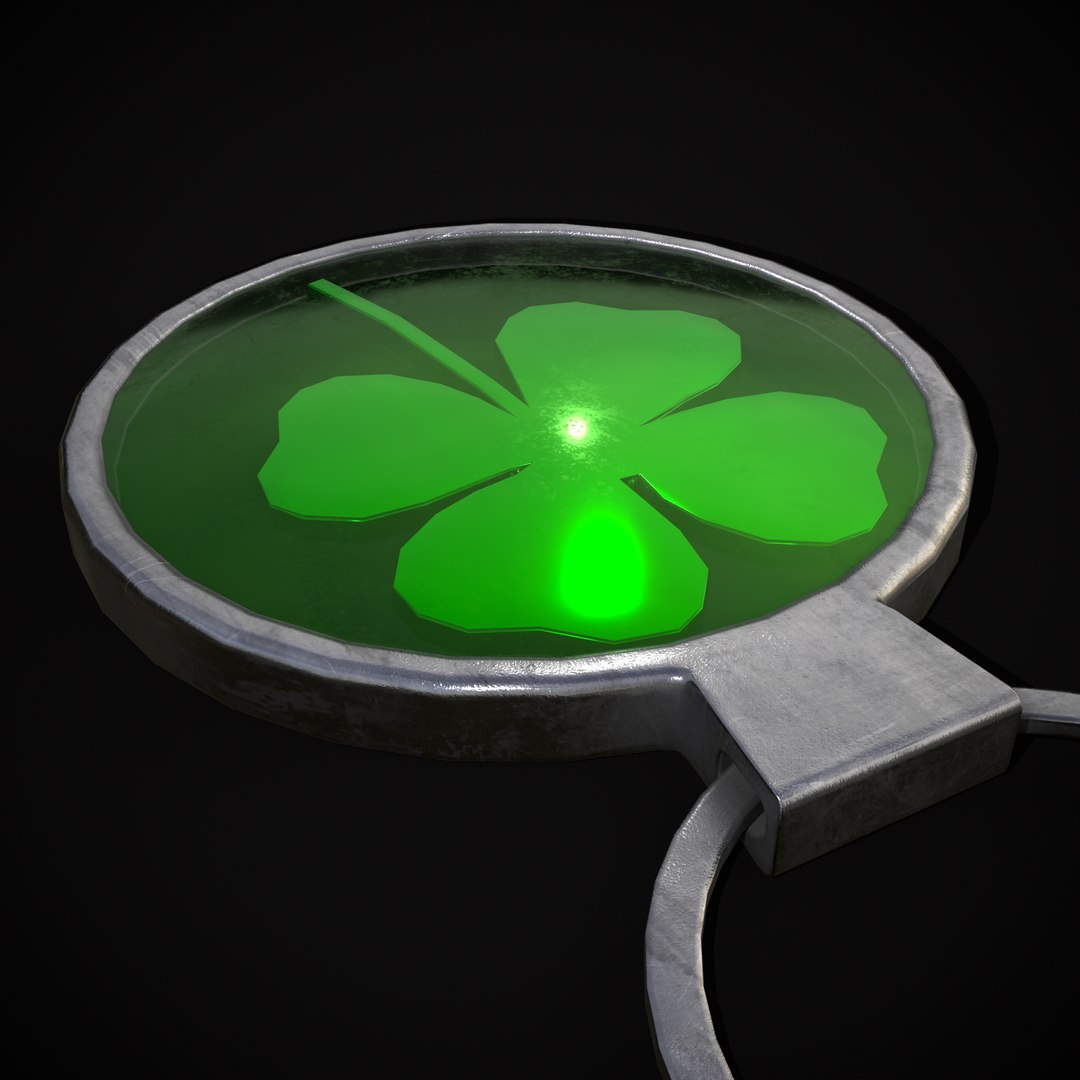 Clover Key Ring 3D Model - TurboSquid 2052822