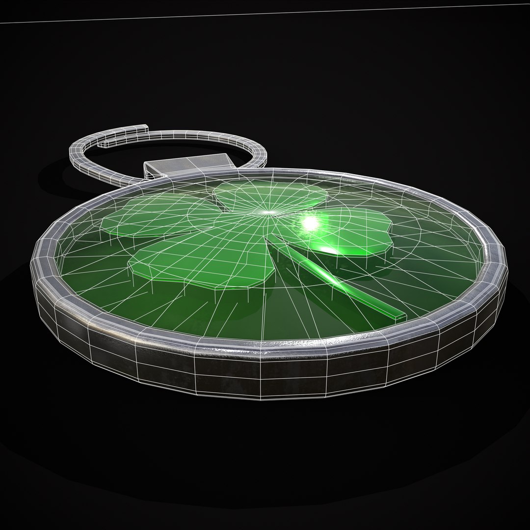 Clover Key Ring 3D model - TurboSquid 2052822