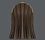 Estilo de cabelo 3D para menina V50